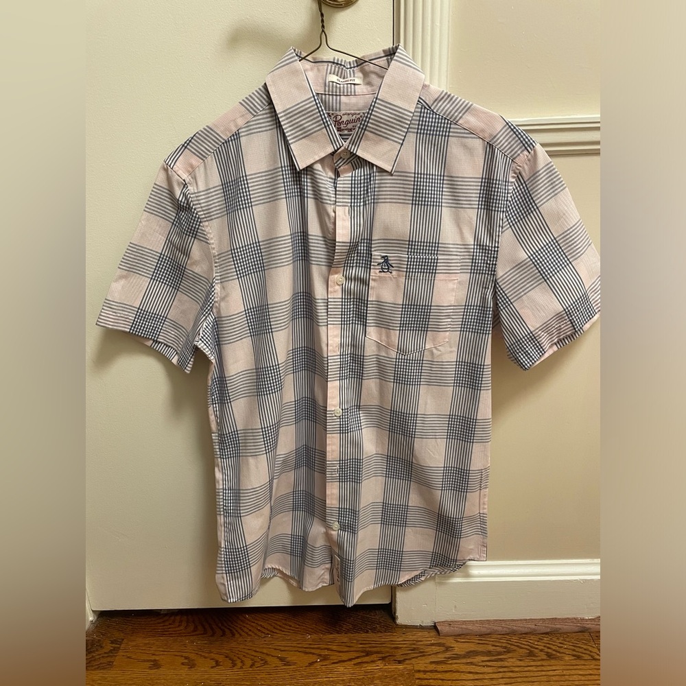 Original Penguin short sleeve button down shirt